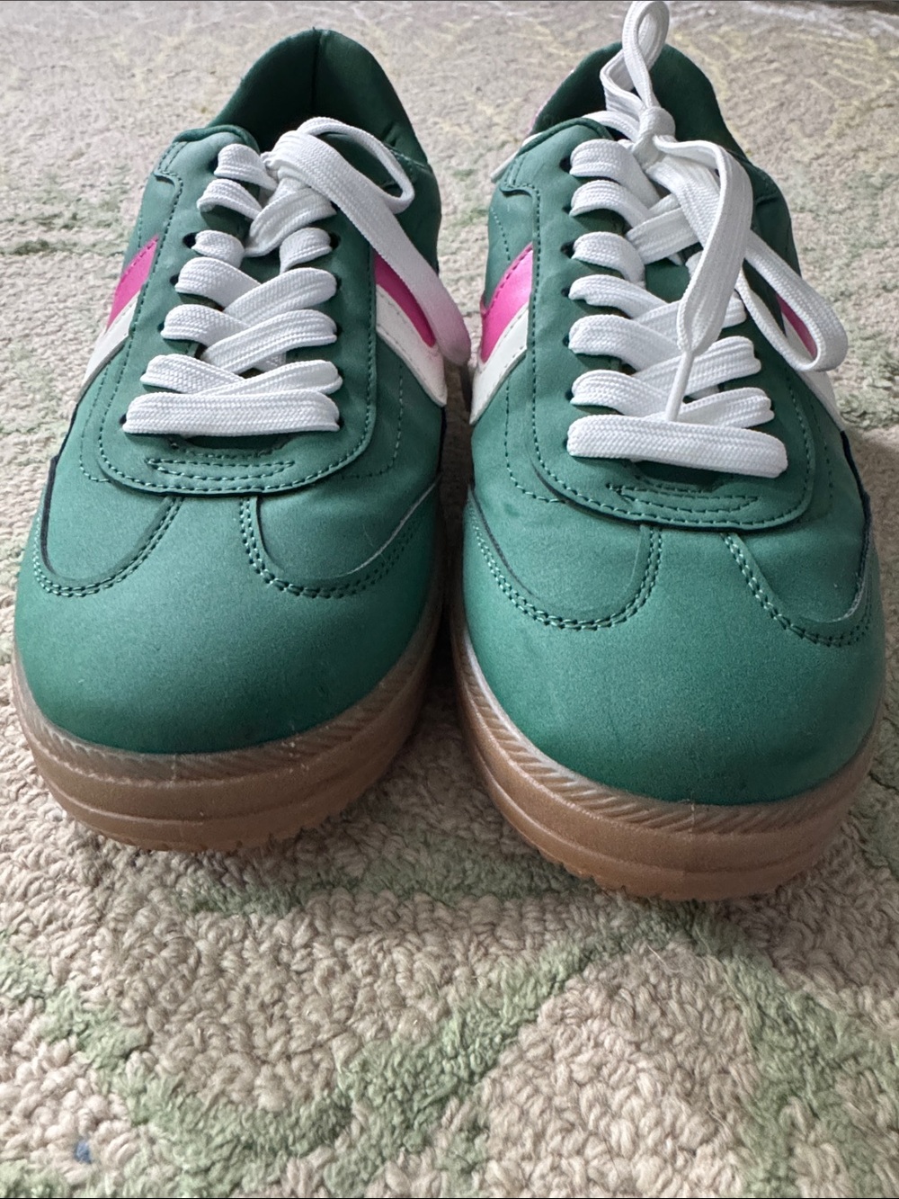 Dolce Vita Sybela green pink and white sneaker trainers 8.5 - Picture 4 of 7